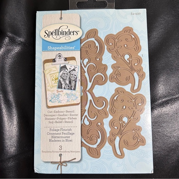 Spellbinders Shapeabilities FOLIAGE FLOURISH 3 pcs - Picture 1 of 5